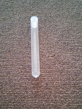 Vials Plastic Approx Set Of 50 With Caps & Holder